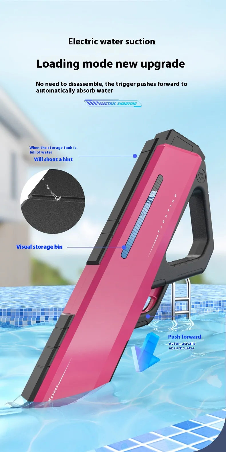 Automatic Electric Water Gun